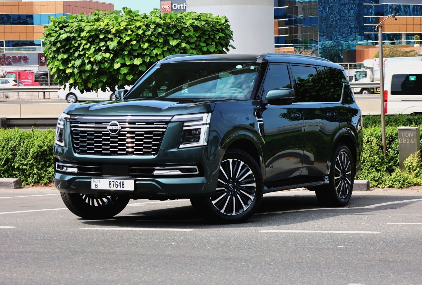 Nissan Patrol LE Platinum rental in Dubai - POF Rental Nissan Patrol LE Platinum rental in Dubai - POF Rental