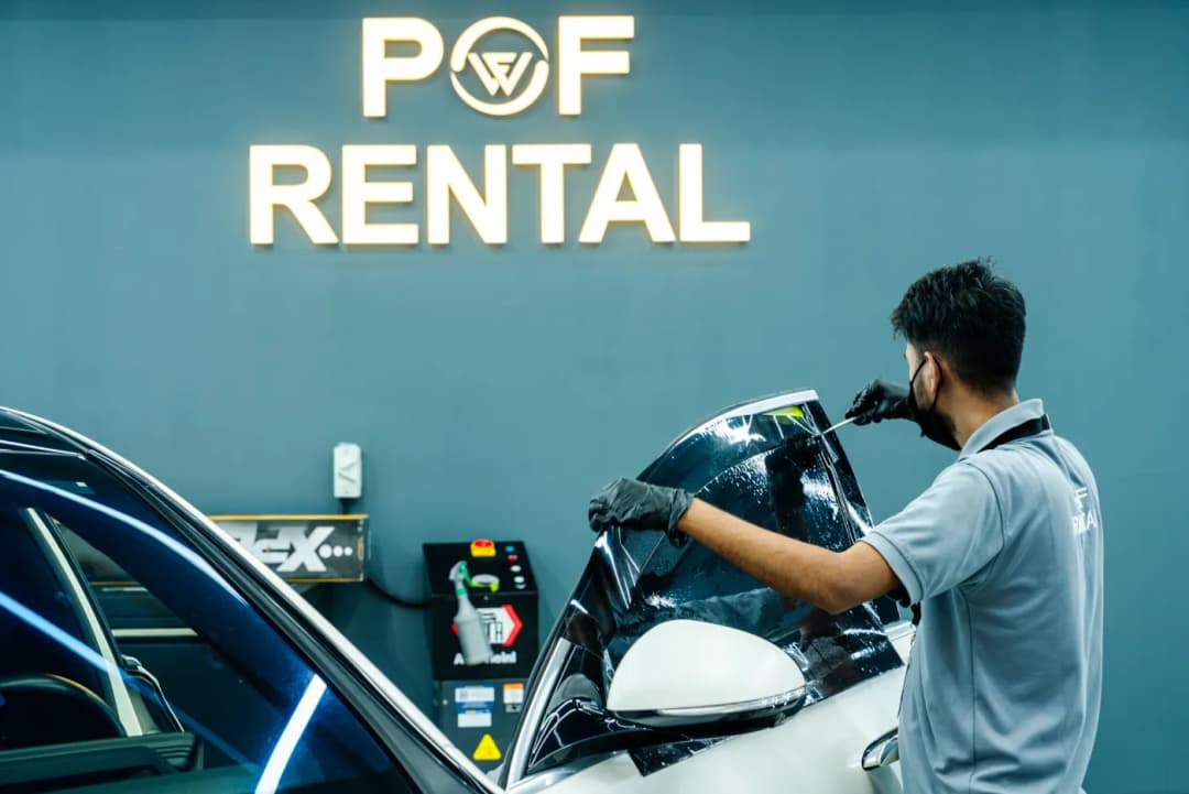 Premium High-Quality Window Tinting Services in Dubai - Car Care Dubai