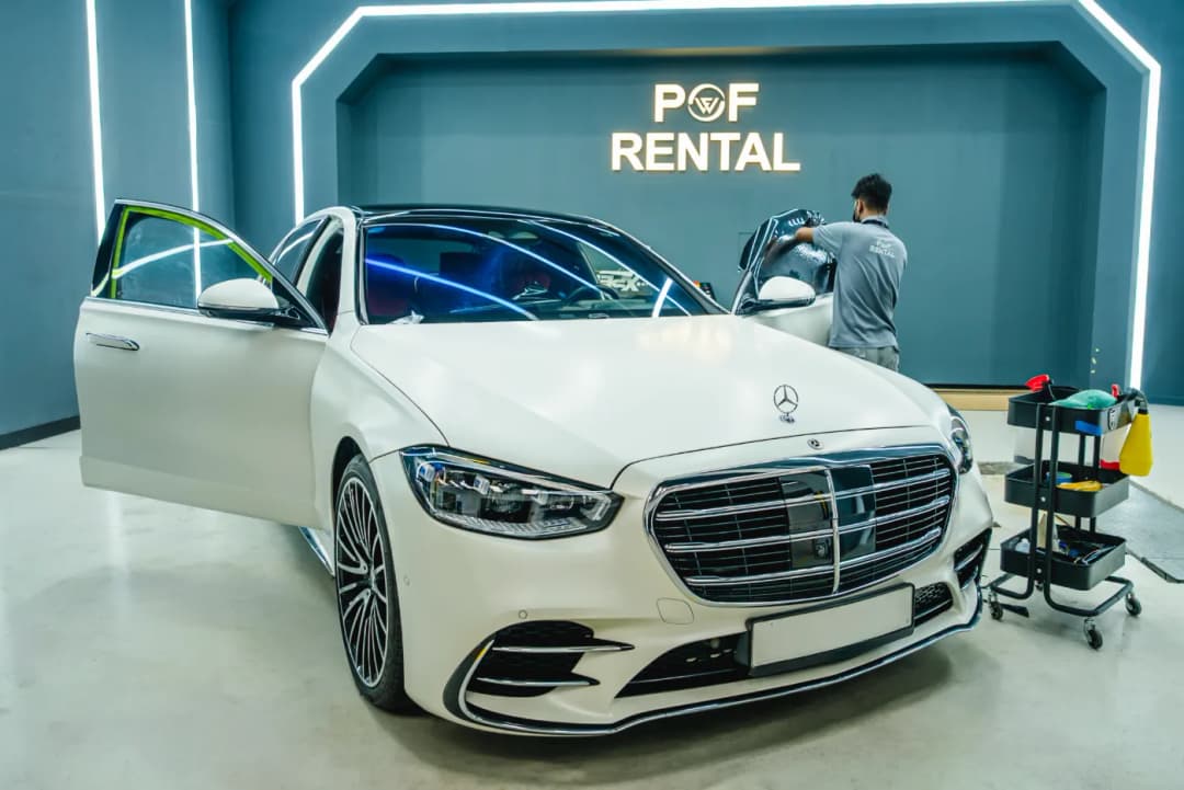 Premium Window Tinting for Sedan & Sports - Car Care Dubai