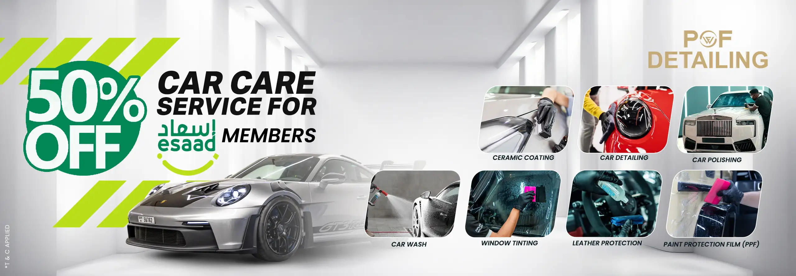 POF Detailing ESAAD Service Dubai By POF Rental