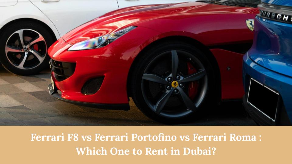 Ferrari Portofino for rent