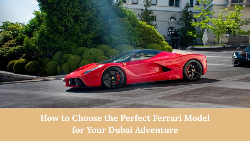 How to Choose the Perfect Ferrari Model